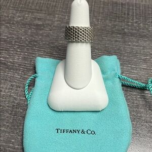 Tiffany & Co. Silver Mesh Band